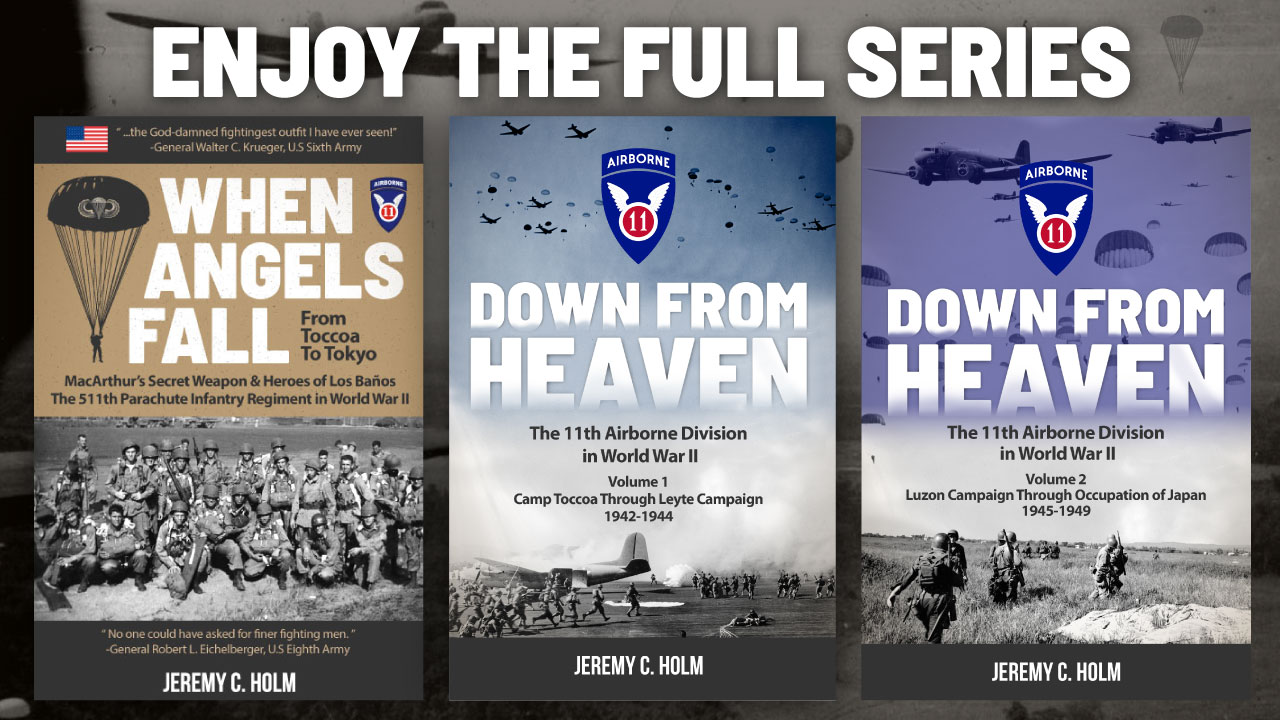 Down From Heaven books 11th Airborne in WWII