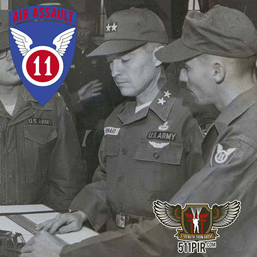 Major General Harry W. O. Kinnard - 11th Airborne Division
